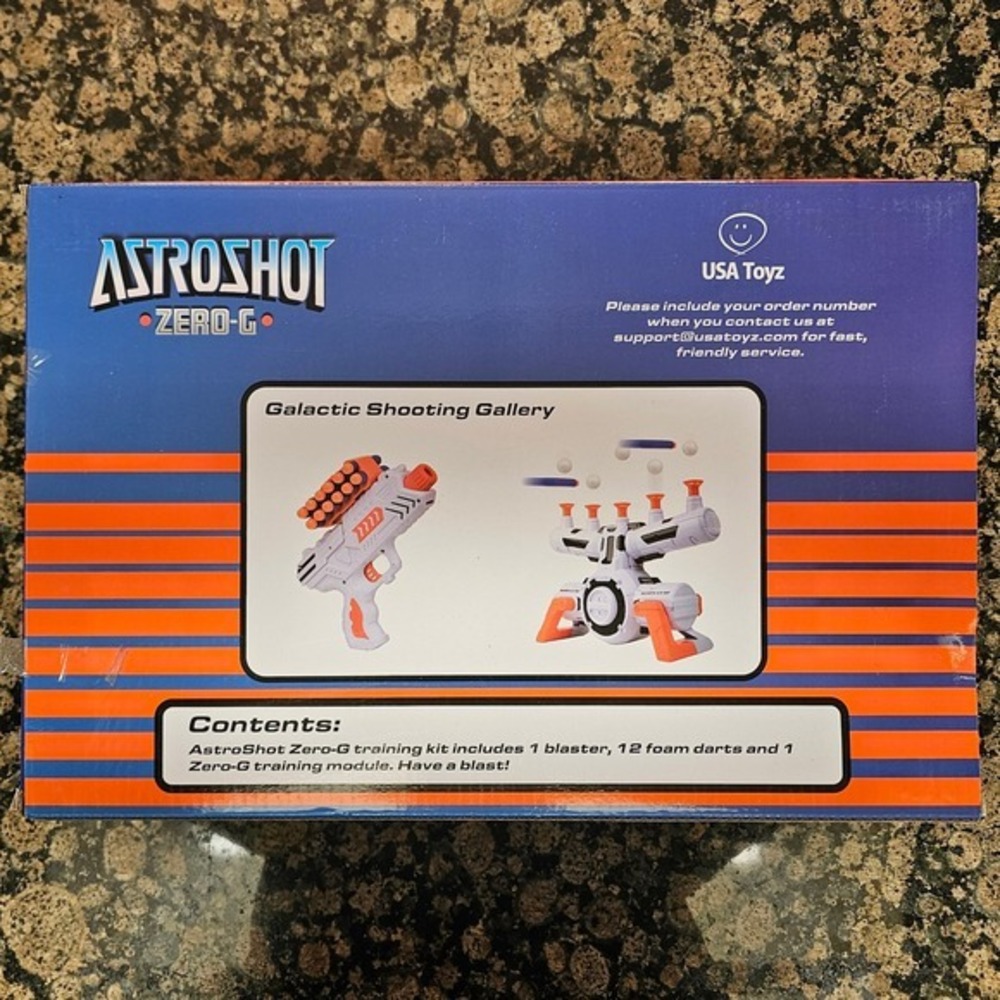 USA Toyz Astroshot Zero-G Galactic Shooting Gallery Game Nerf Style Dart Gun Set - Picture 4 of 9
